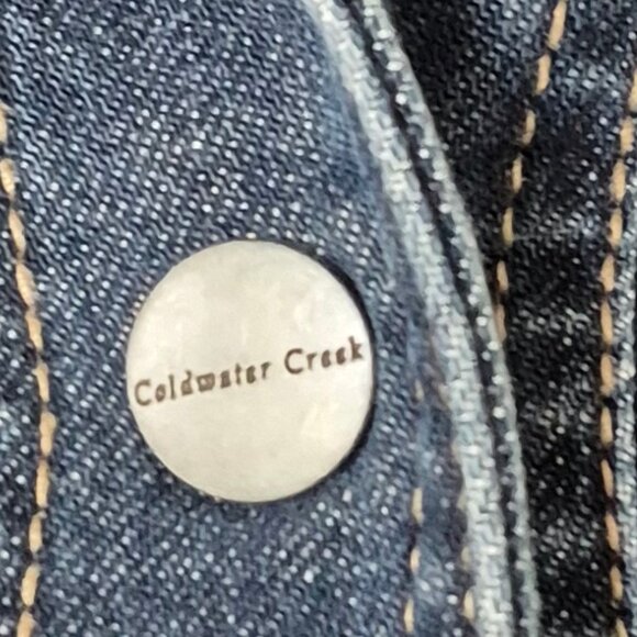Cold Water Denim Jacket M. EUC - Picture 8 of 9
